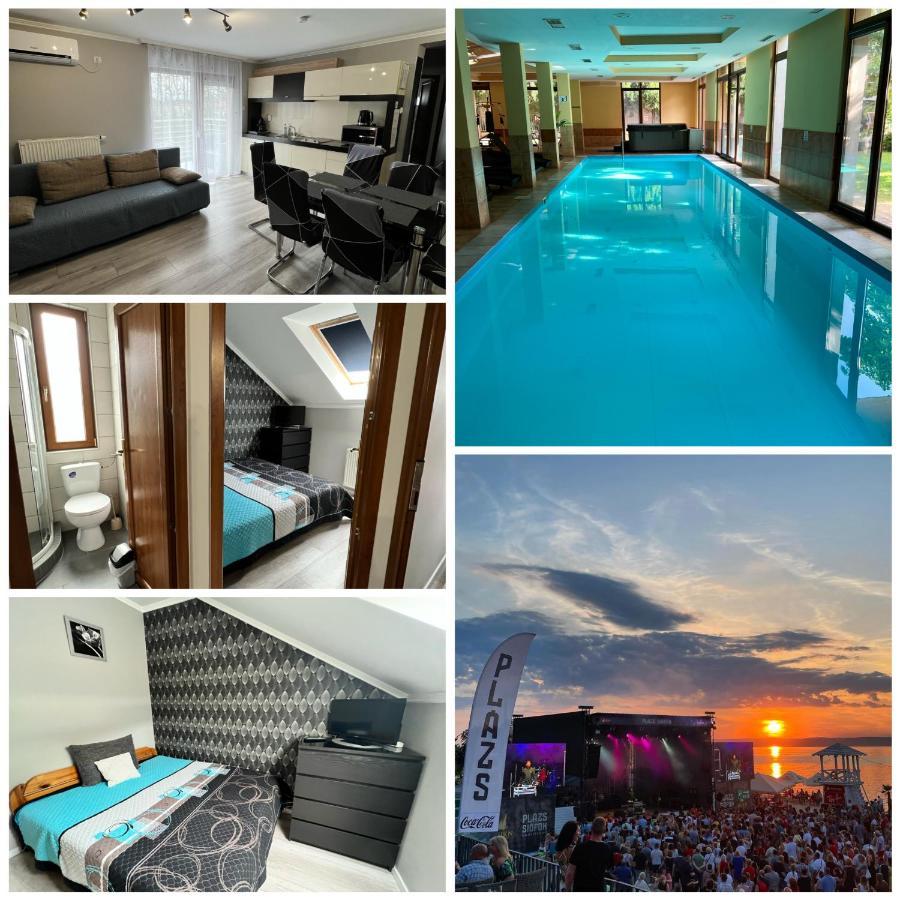 Dorina Wellness Apartman 시오포크 외부 사진